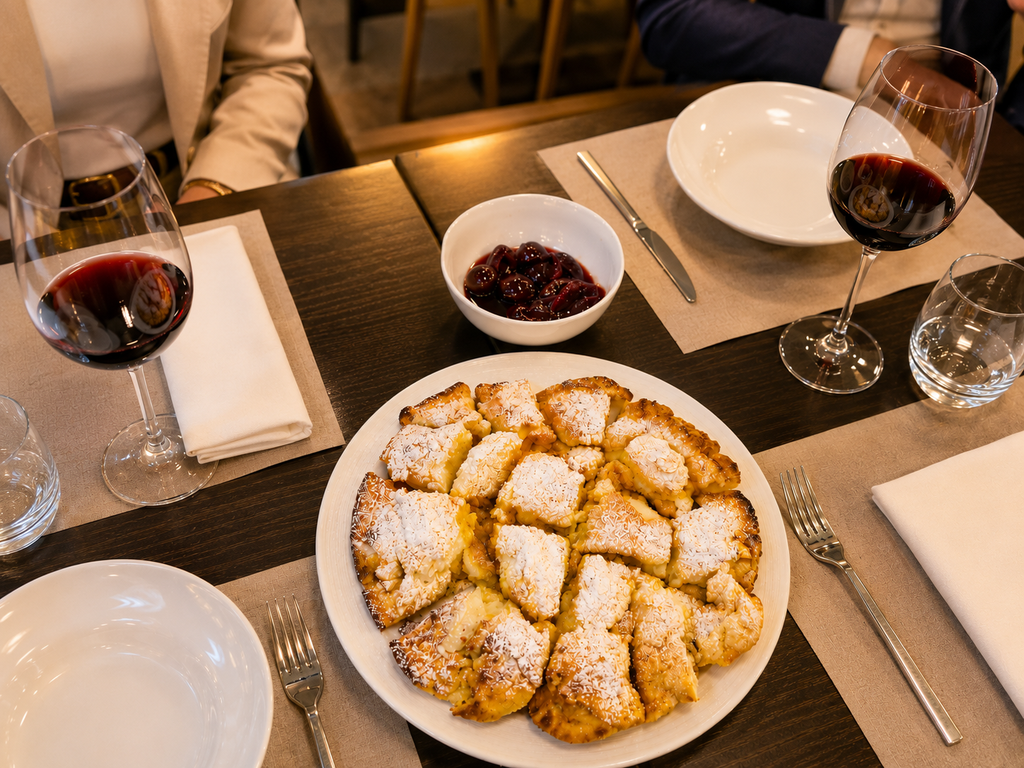 Kaiserschmarrn im Restaurant Amadeus